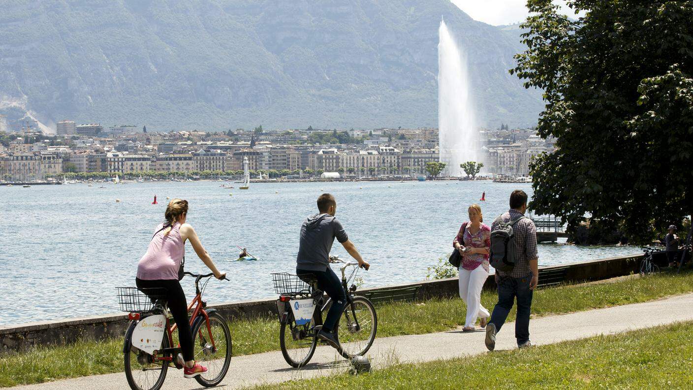 Il parco La Perle du Lac a Ginevra