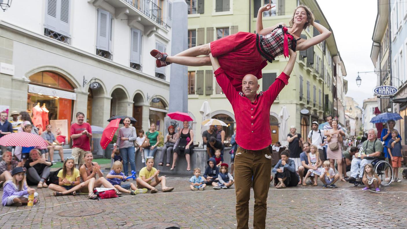 Acrobazie a cielo aperto