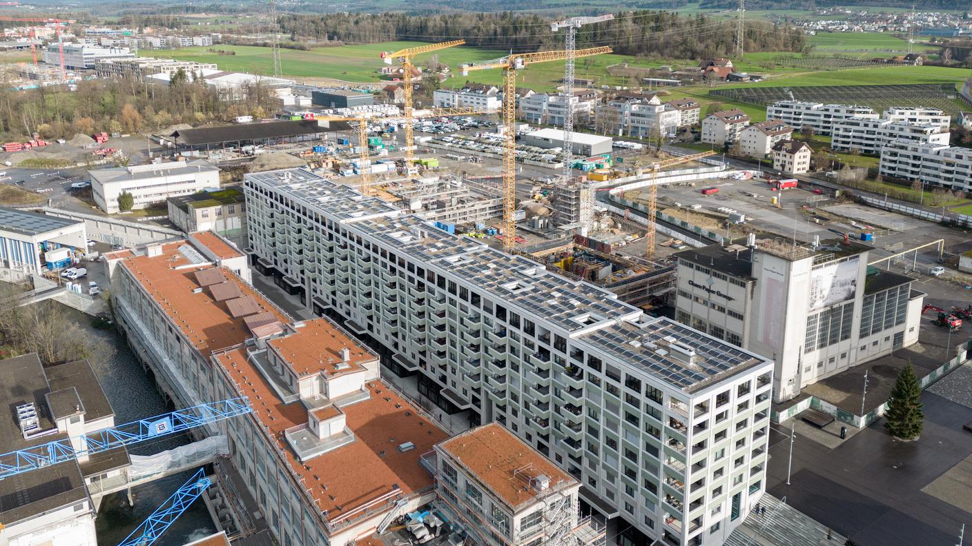 Watt d'Or 2024: a Cham un quartiere climaticamente neutrale che punta al 100% di energie rinnovabili