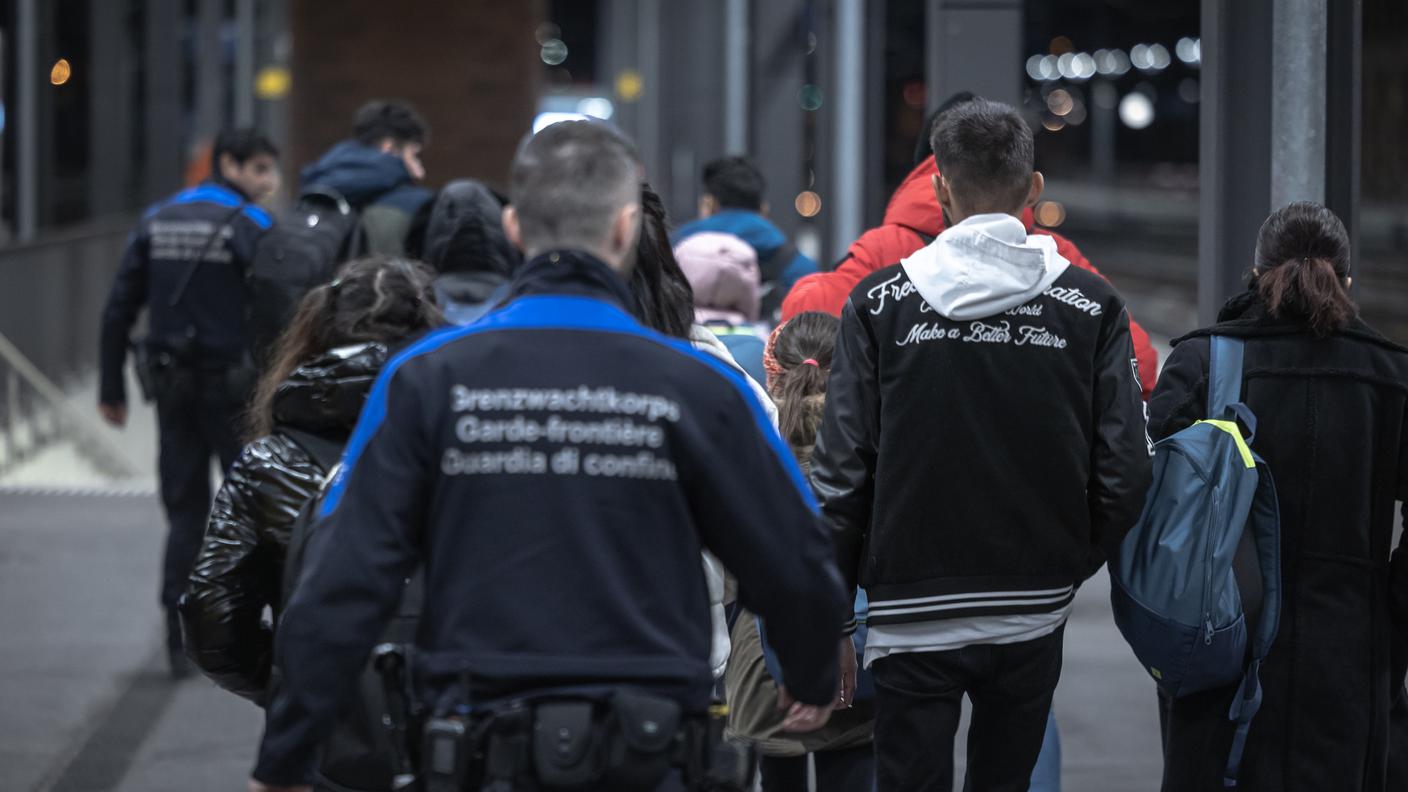 Gli attraversamenti irregolari hanno continuato a verificarsi principalmente al confine in Ticino