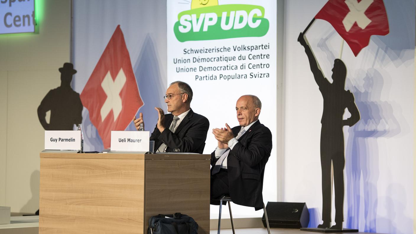 I consiglieri federali Parmelin e Maurer approvano