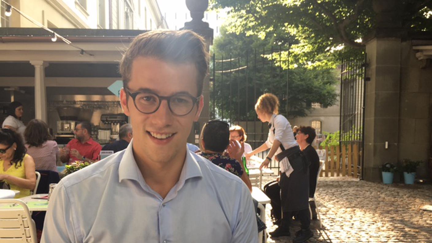 Andri Silberschmidt, presidente dei giovani PLR