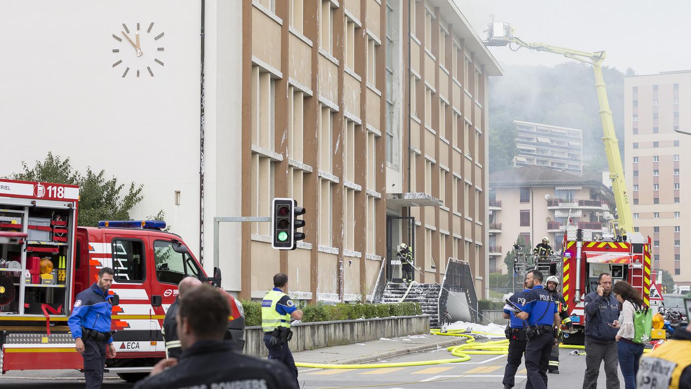 L'allarme è scattato attorno alle 11.40 di lunedì