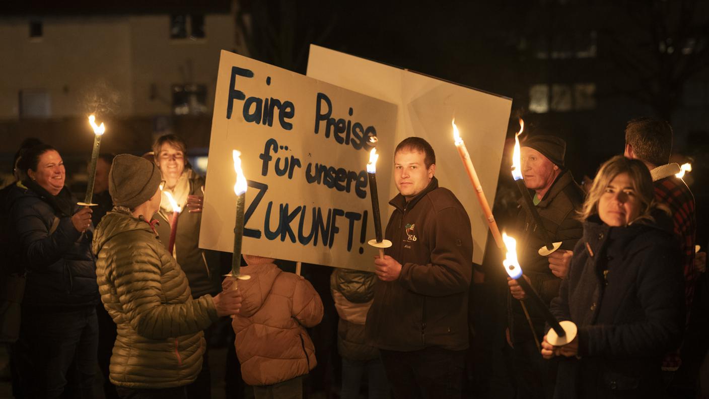 protesta contadini zurigo