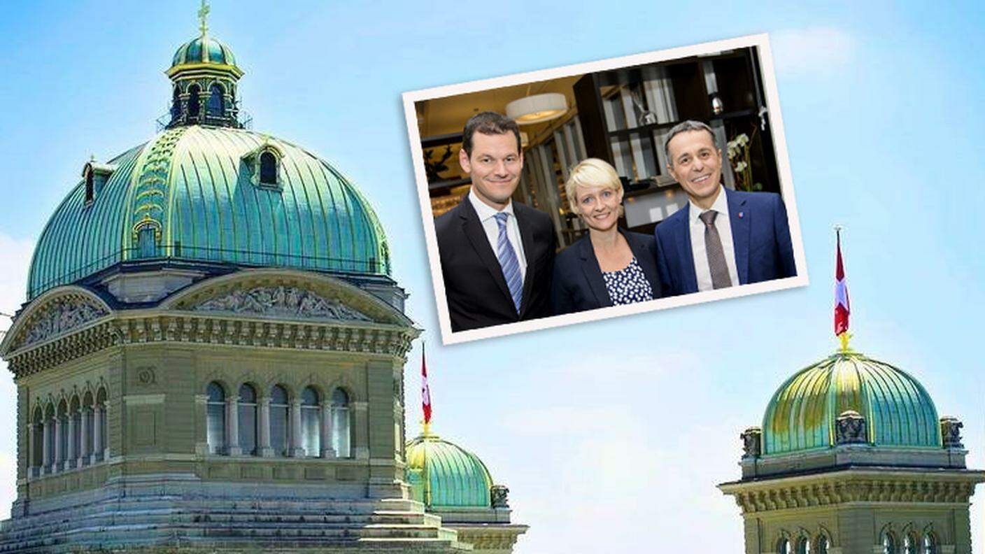 Le tre personalità schierate dal PLR per il seggio in Governo lasciato da Didier Burkhalter