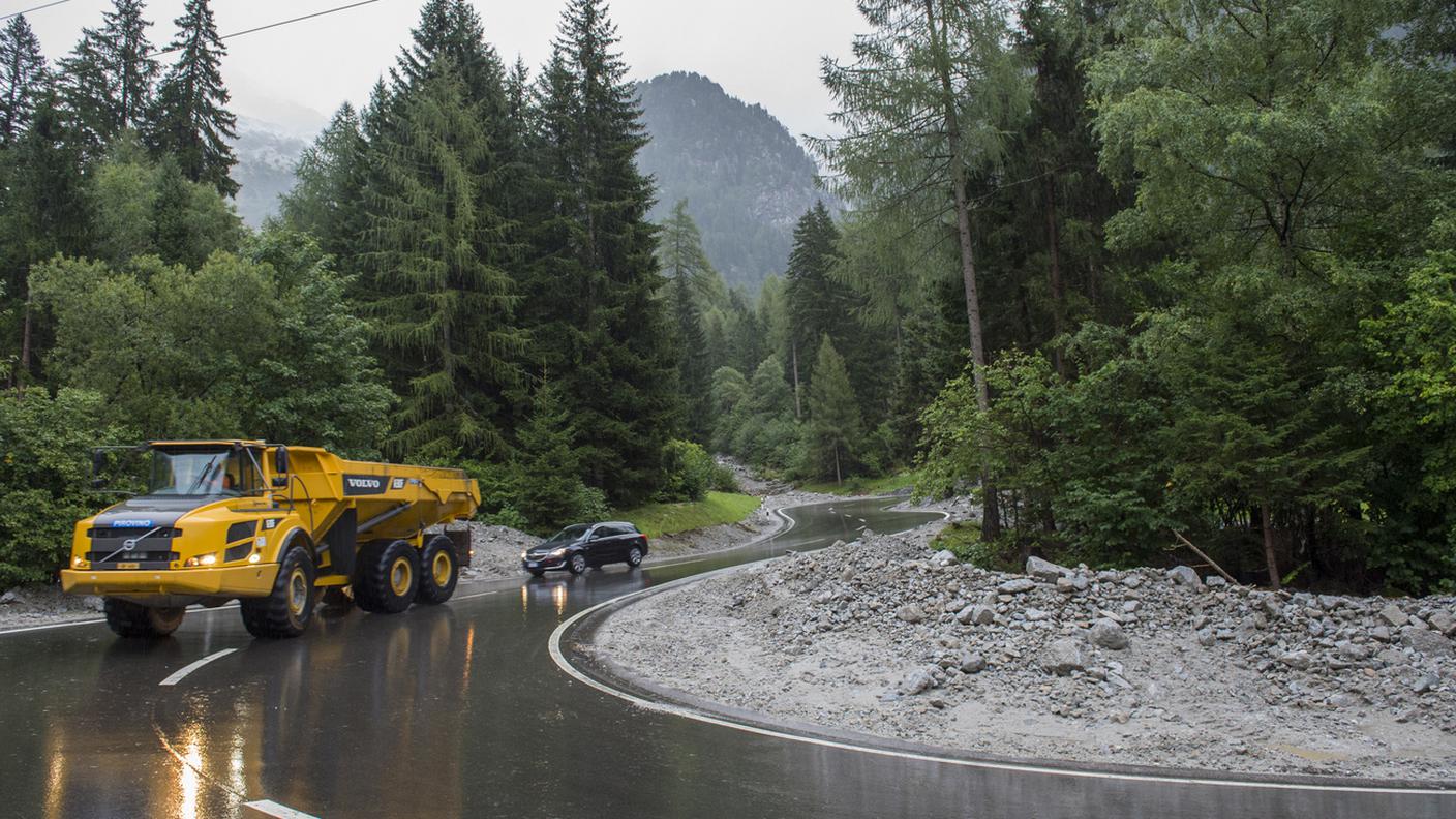 La strada cantonale della Bregaglia