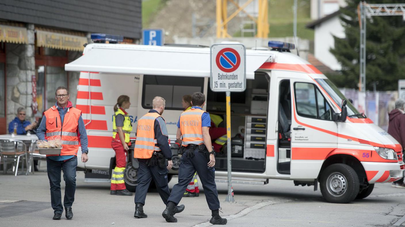 Lo scontro in stazione durante una manovra