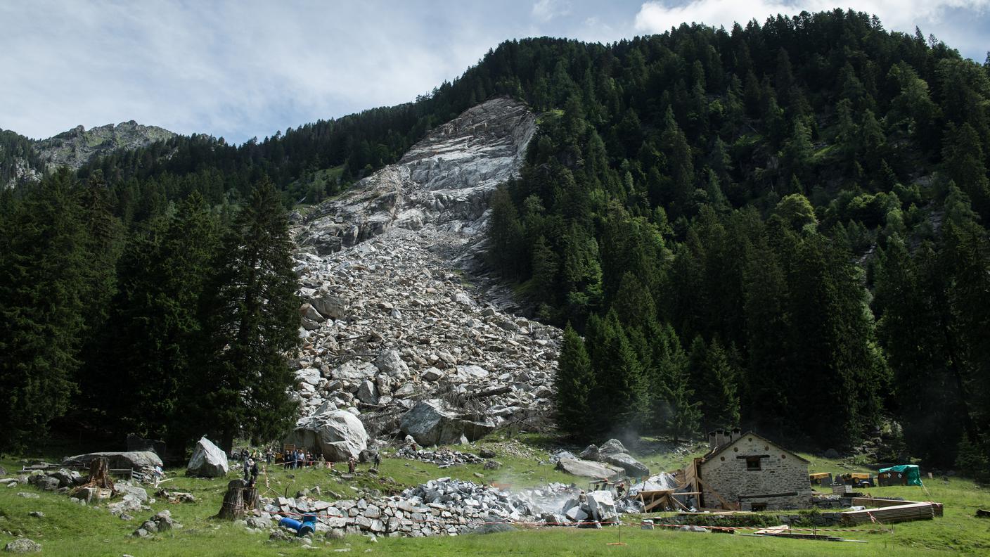 Val Cama, 2013. Una donna venne uccisa da un masso