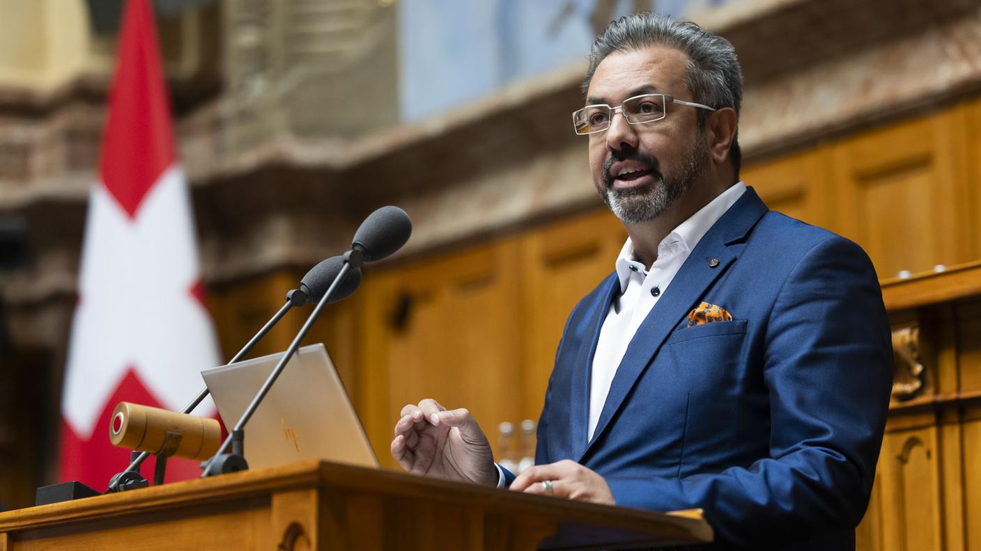 Gugger, qui ripreso a fine febbraio durante un suo intervento al Nazionale