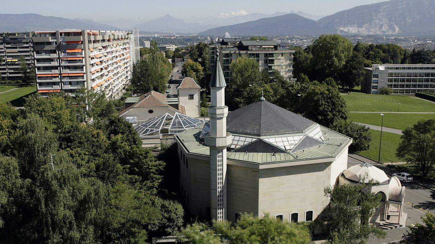 Un'immagine della moschea ginevrina di Petit-Saconnex