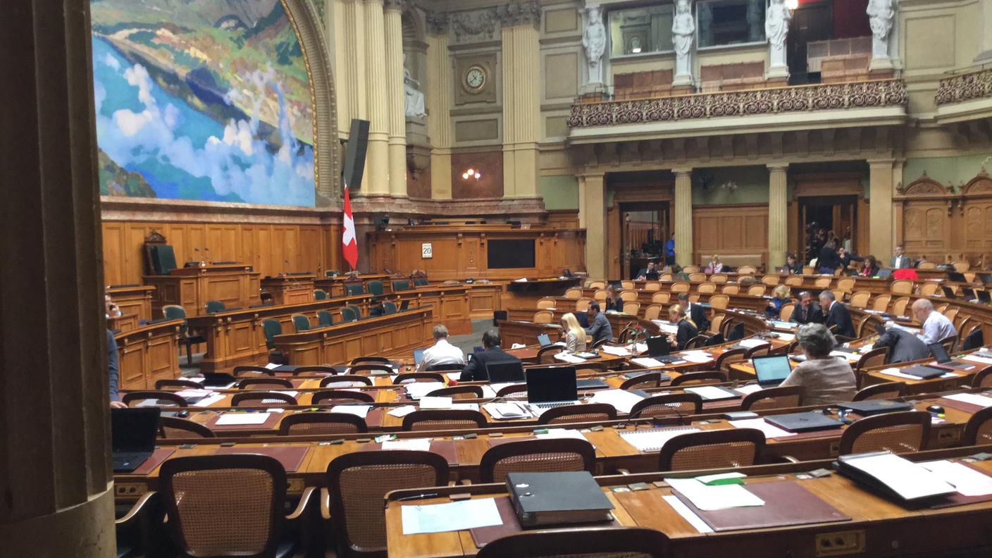 La sala si è svuotata