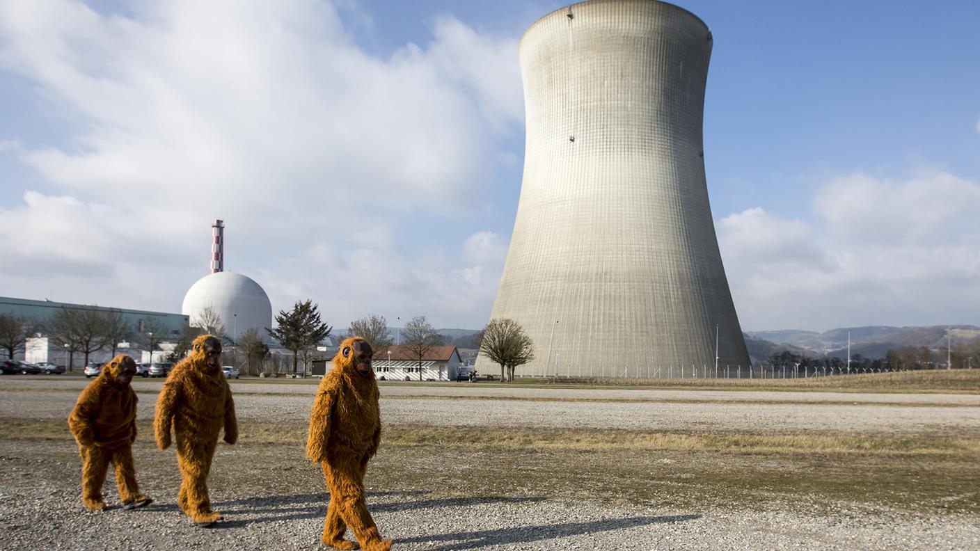 La protesta di Greenpeace