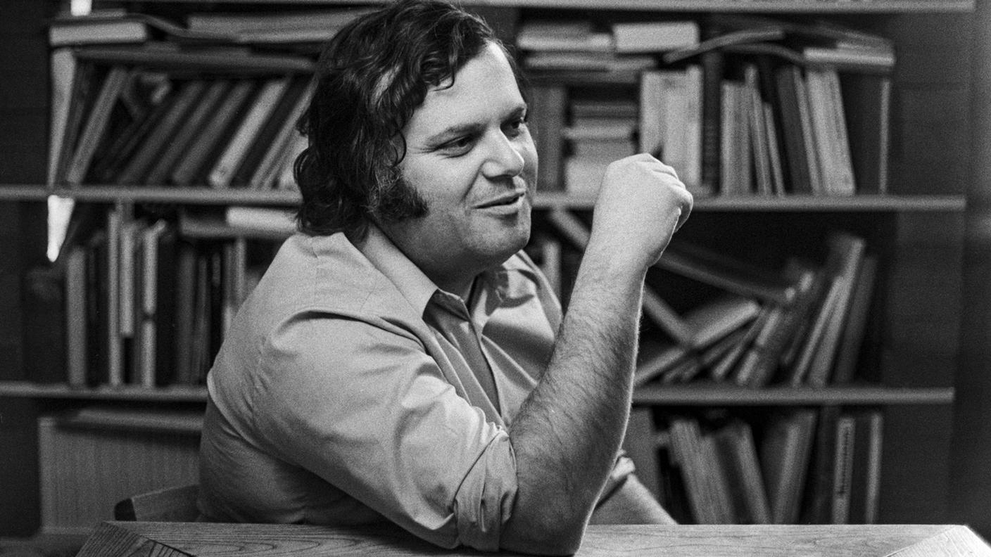 Il pedagogista Jürg Jegge in una foto che risale alla fine degli anni '70