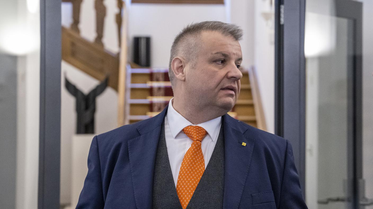 Il consigliere di  Stato uscente Dimitri Moretti