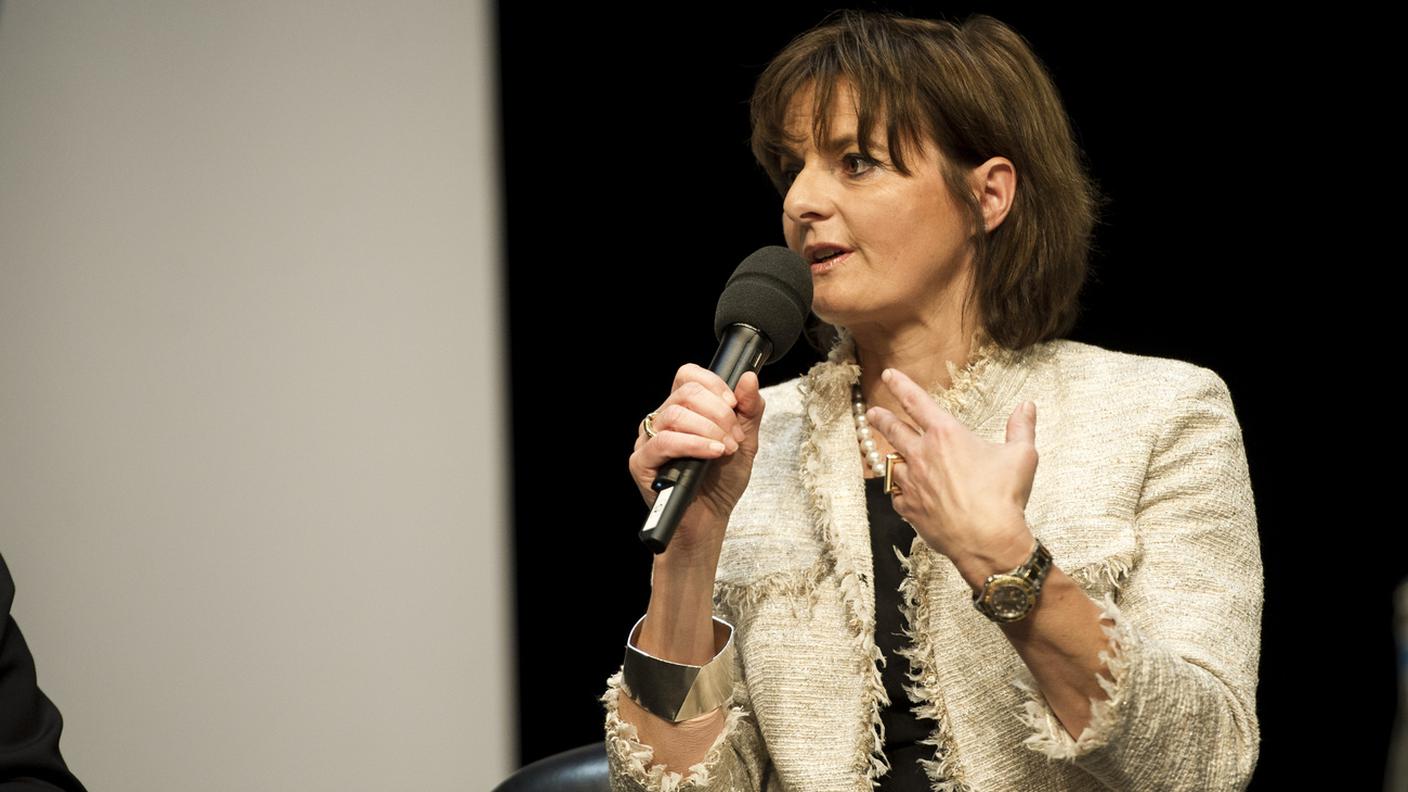Ruth Metzler in un'immagine scattata nel 2014