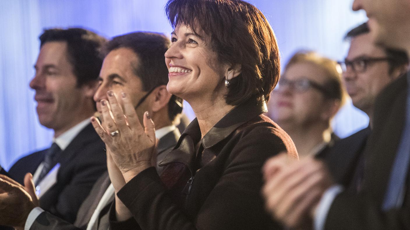Presenti anche i consiglieri digitali Doris Leuthard e Joseph Schneider-Ammann