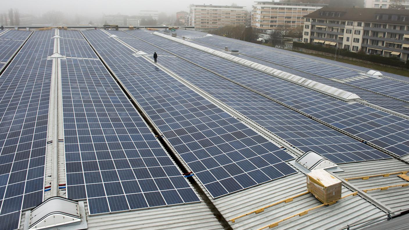 Sempre più impianti fotovoltaici in Svizzera