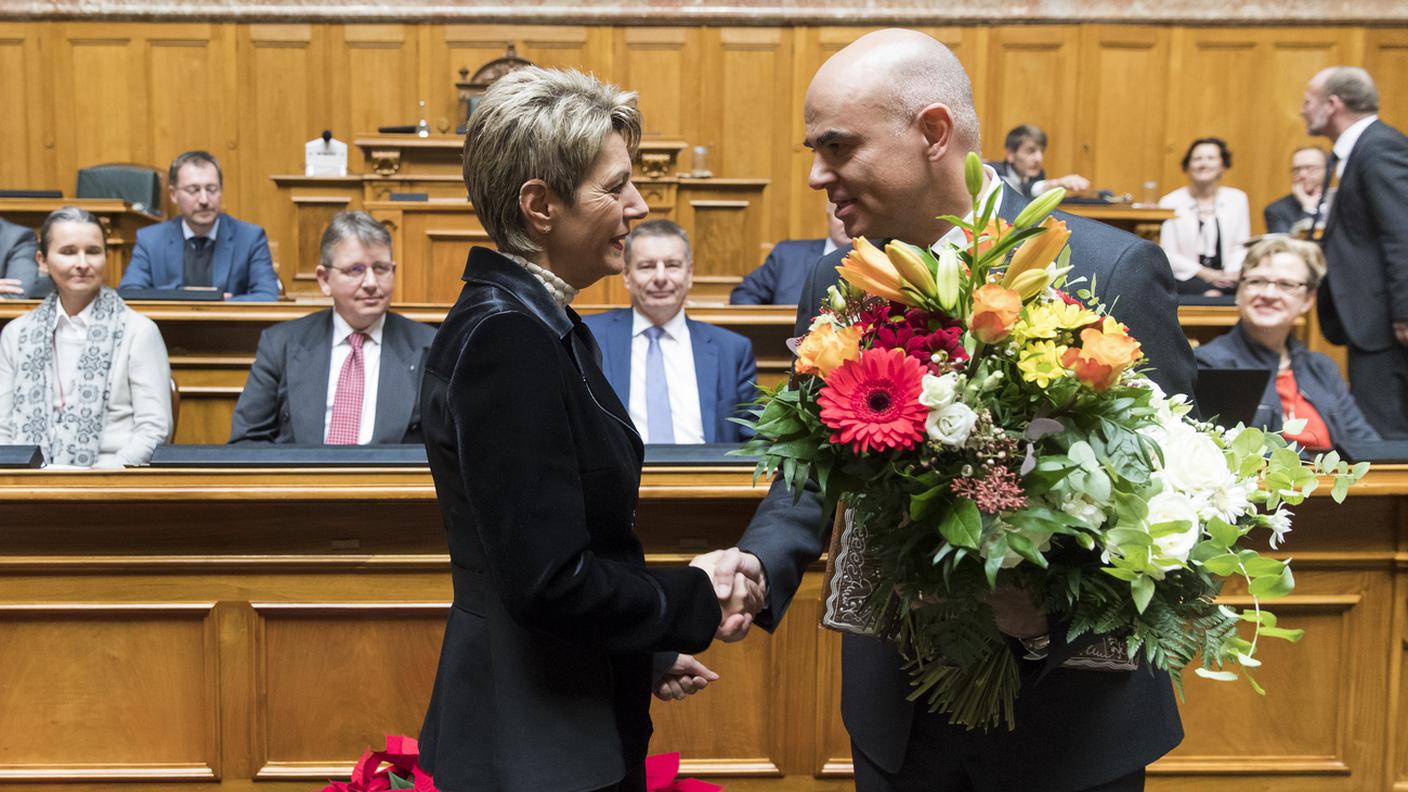 Gli auguri della presidente del Consiglio degli Stati Karin Keller-Sutter