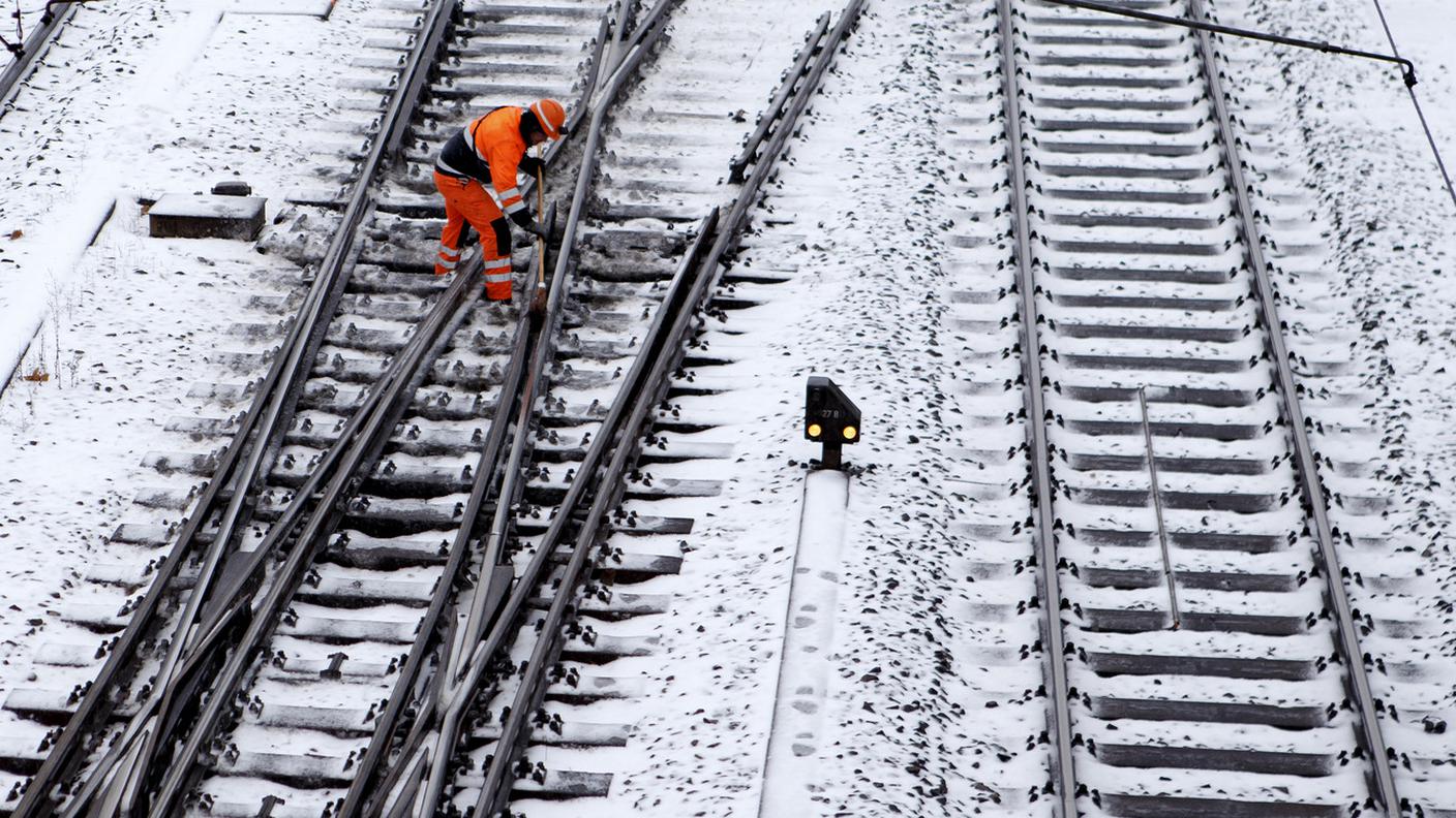 Unici disagi dovuti alla neve: qui a Ginevra