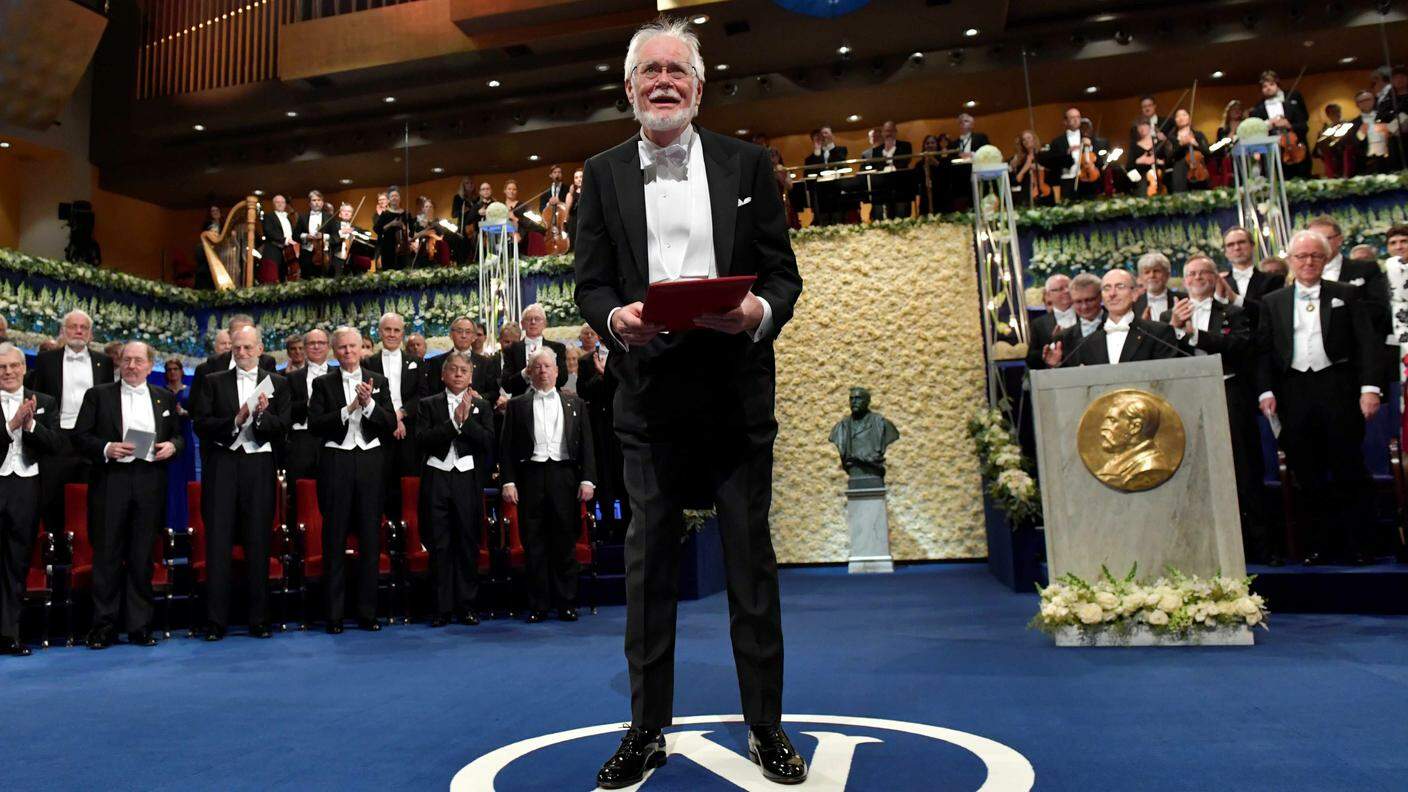 Lo studioso vodese applaudito a Stoccolma con il Premio Nobel tra le mani