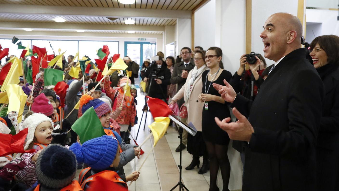 360 bambini hanno cantato canzoni in "patois"