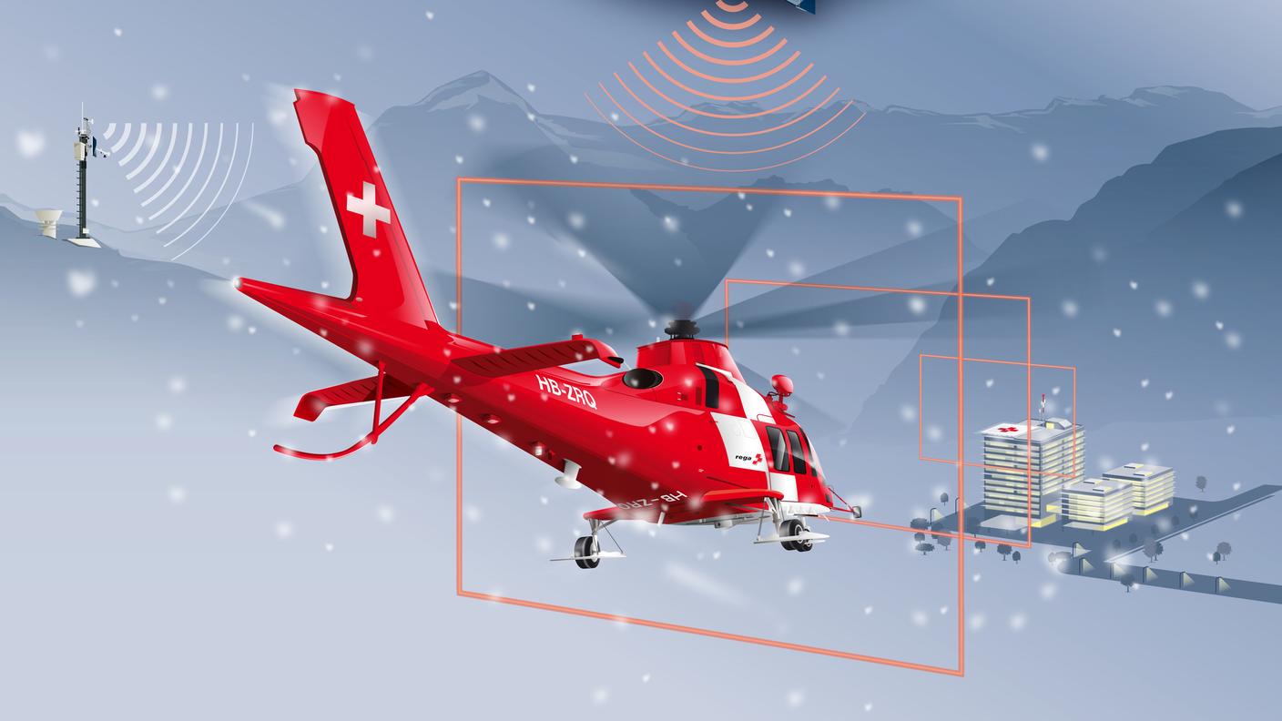 Il nuovo sistema verrà introdotto per i decolli e gli atterraggi nell’Ospedale di Interlaken
