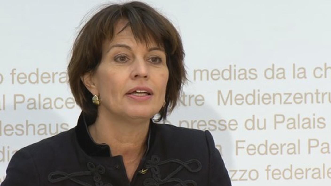 La presidente della Confederazione