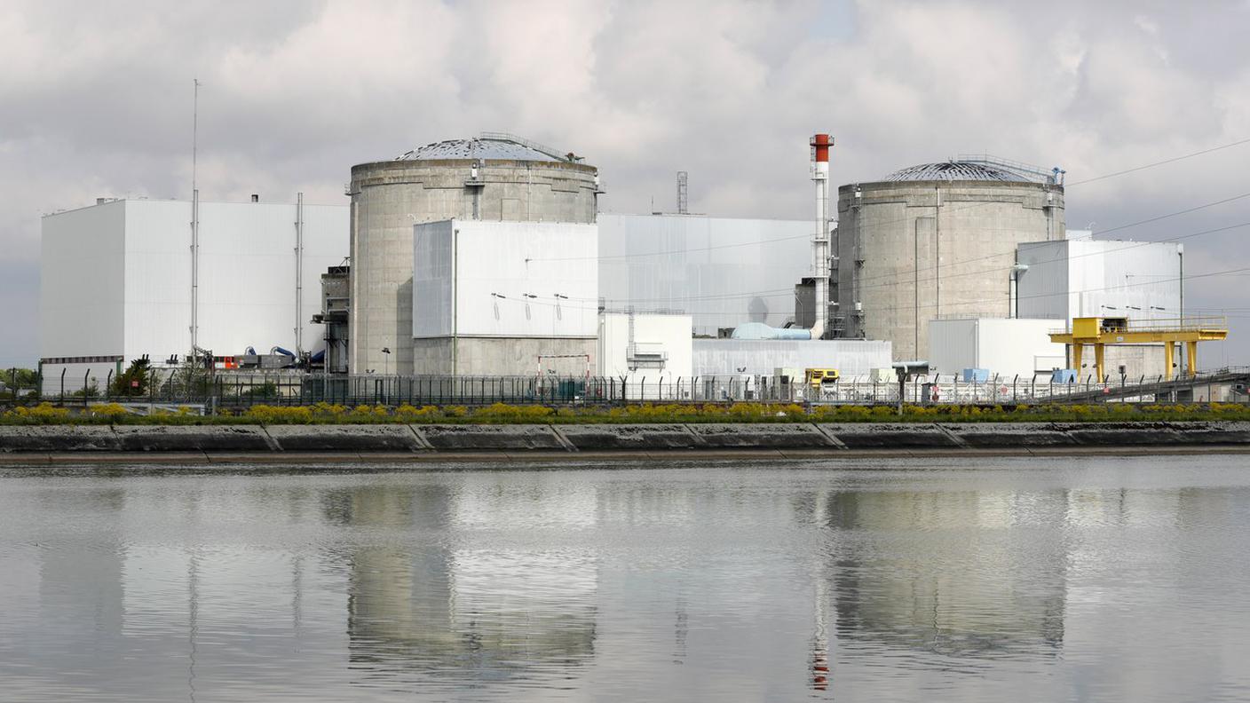La centrale nucleare è situata a 35 chilometri dalla frontiera svizzera