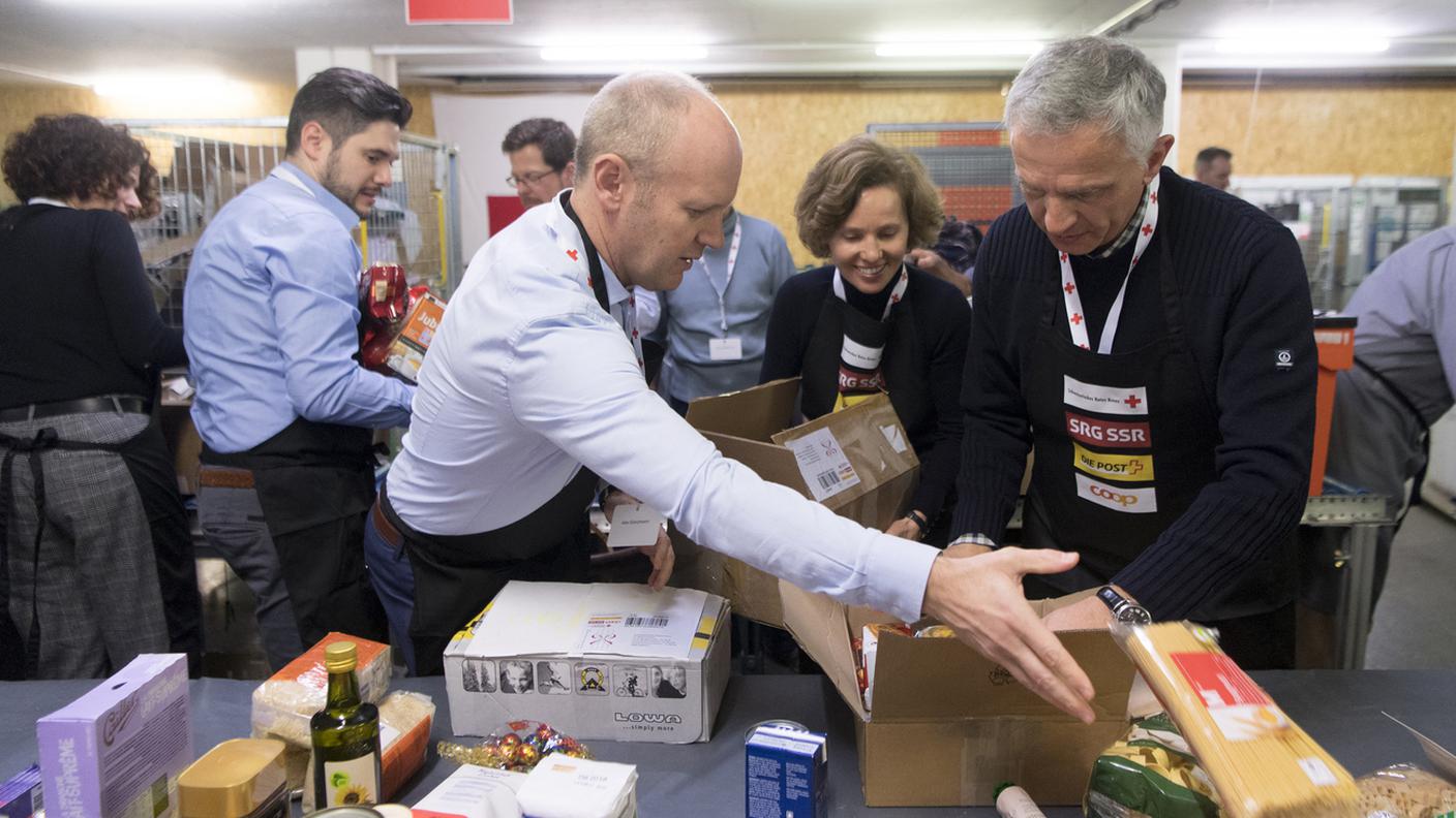 Anche Didier Burkhalter e la moglie hanno dato il loro contributo