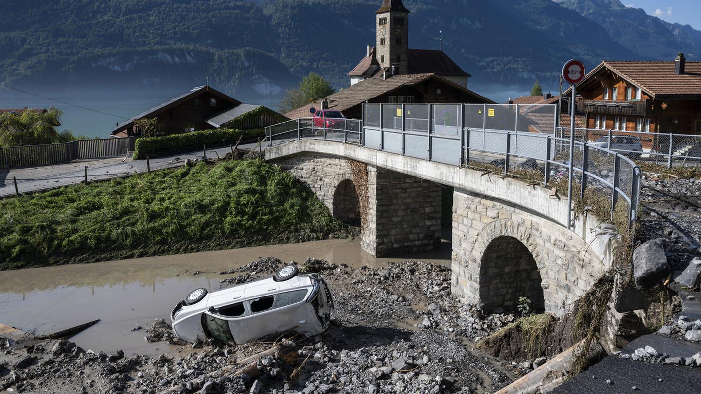 danni maltempo Brienz (BE)