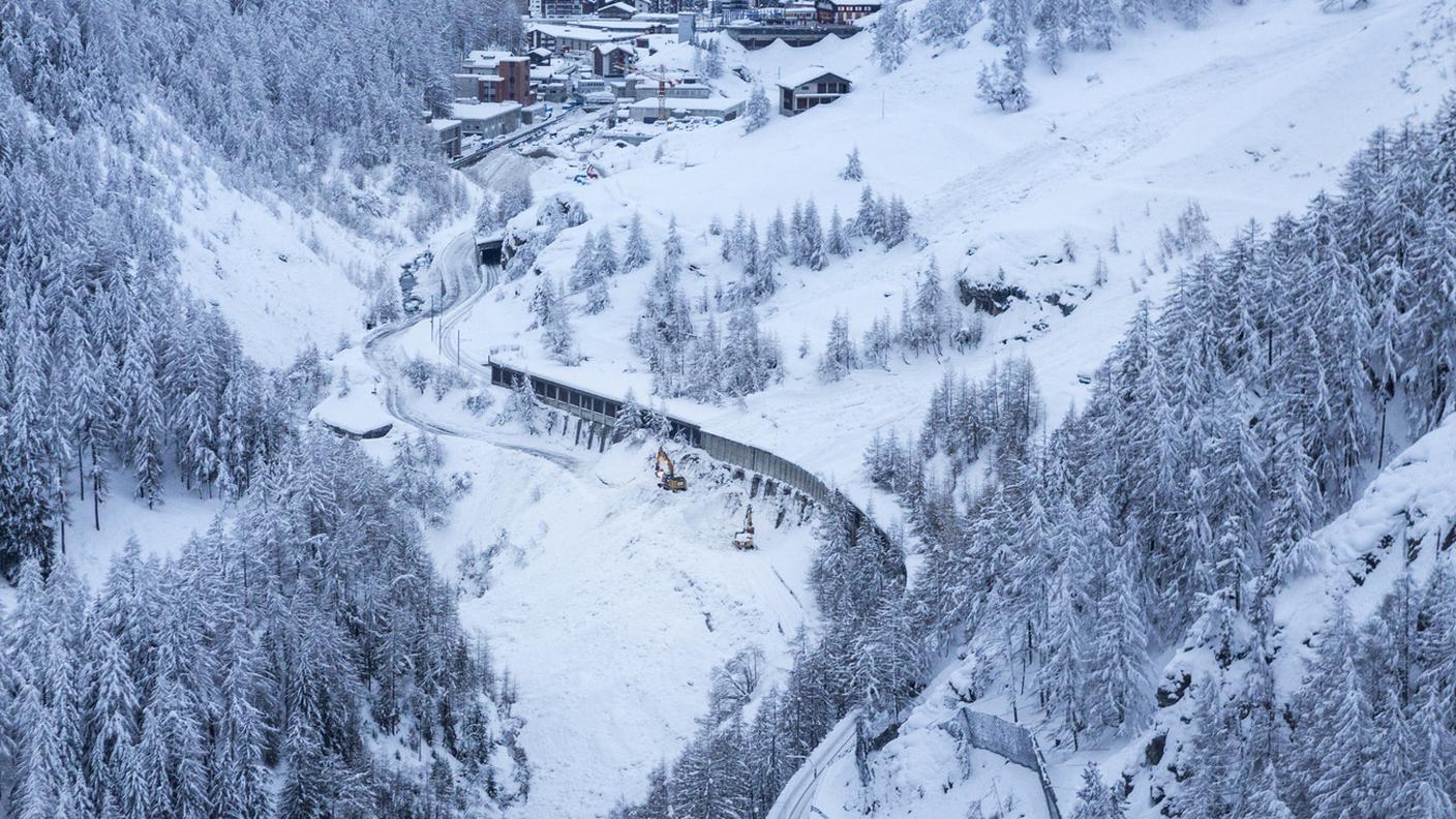 Zermatt di nuovo isolata a causa di uno smottamento