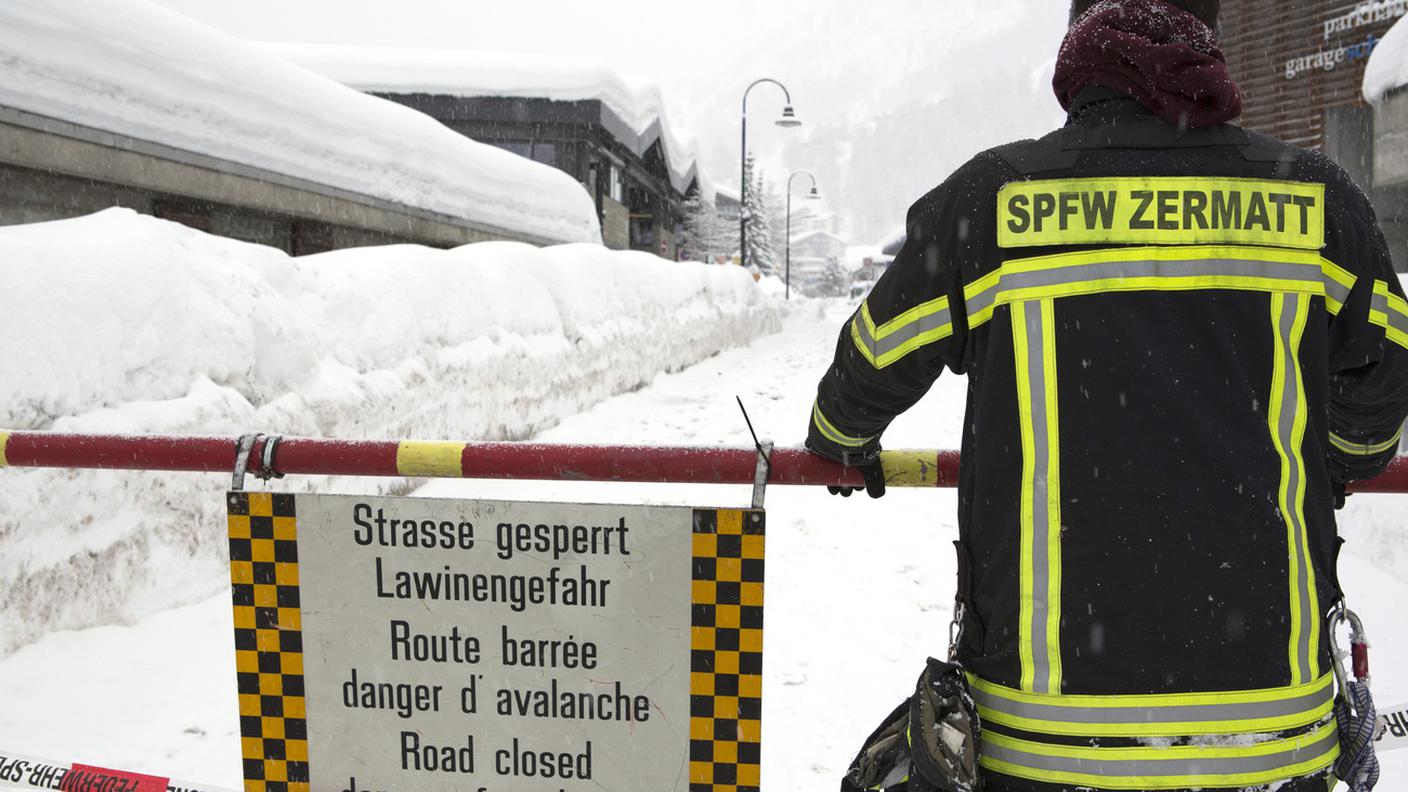 Accesso stradale a Zermatt sbarrato