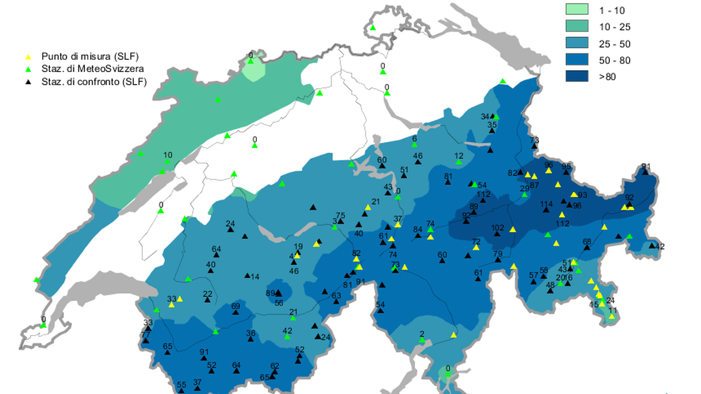 Neve fresca 3 giorni. Edizione: 22.01.2018, 08:16