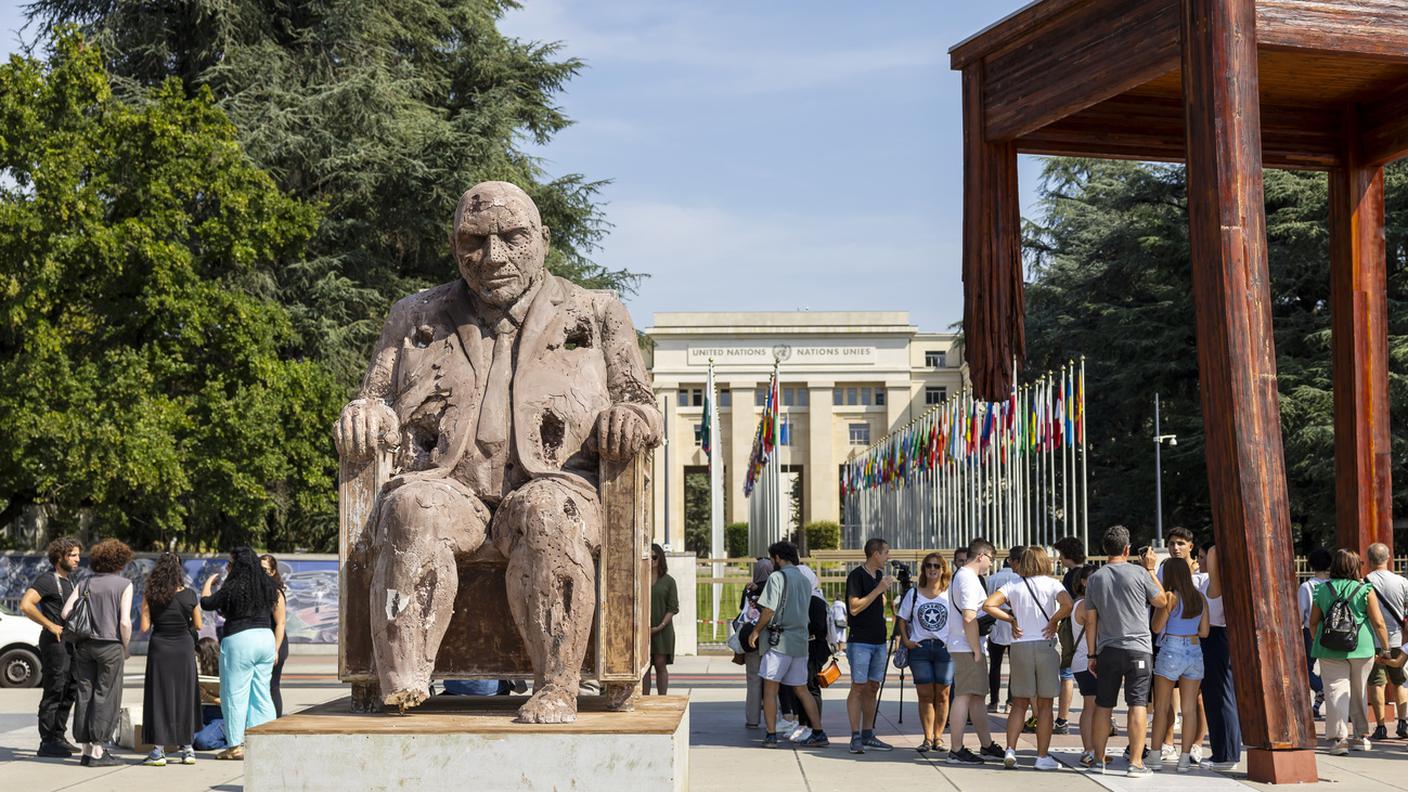 La scultura di Khaled Dawwa