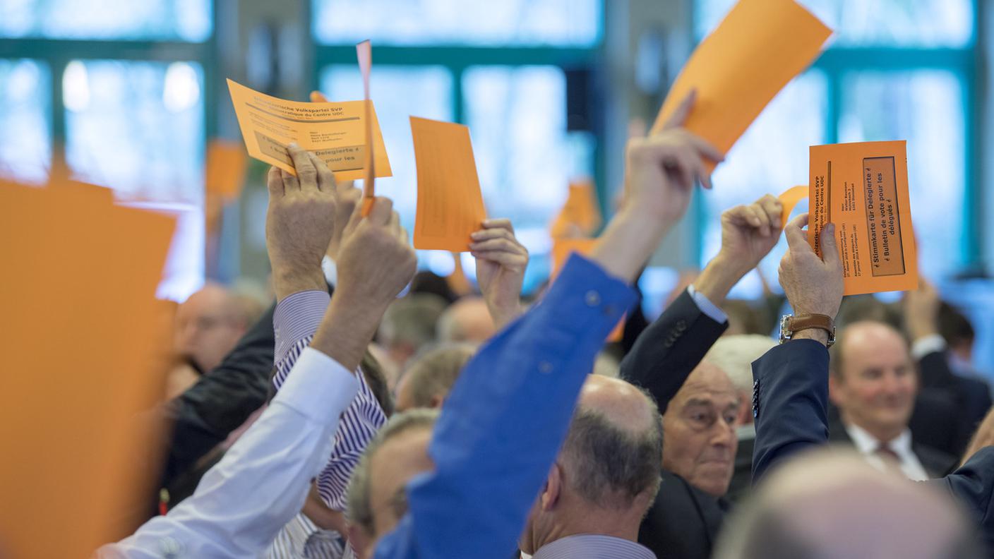 L'UDC svizzera è fra i sostenitori dell'iniziativa: il "sì" è stato deciso dall'assemblea dei delegati svoltasi a Confignon (GE), sabato scorso. La sezione ticinese del partito ha invece optato per la libertà di voto