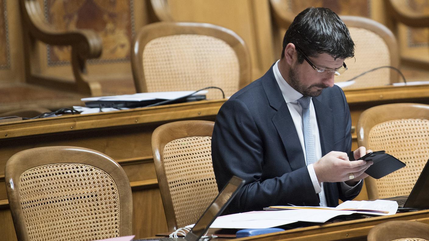 Buttet in un'immagine scattata a Berna quando era Consigliere nazionale