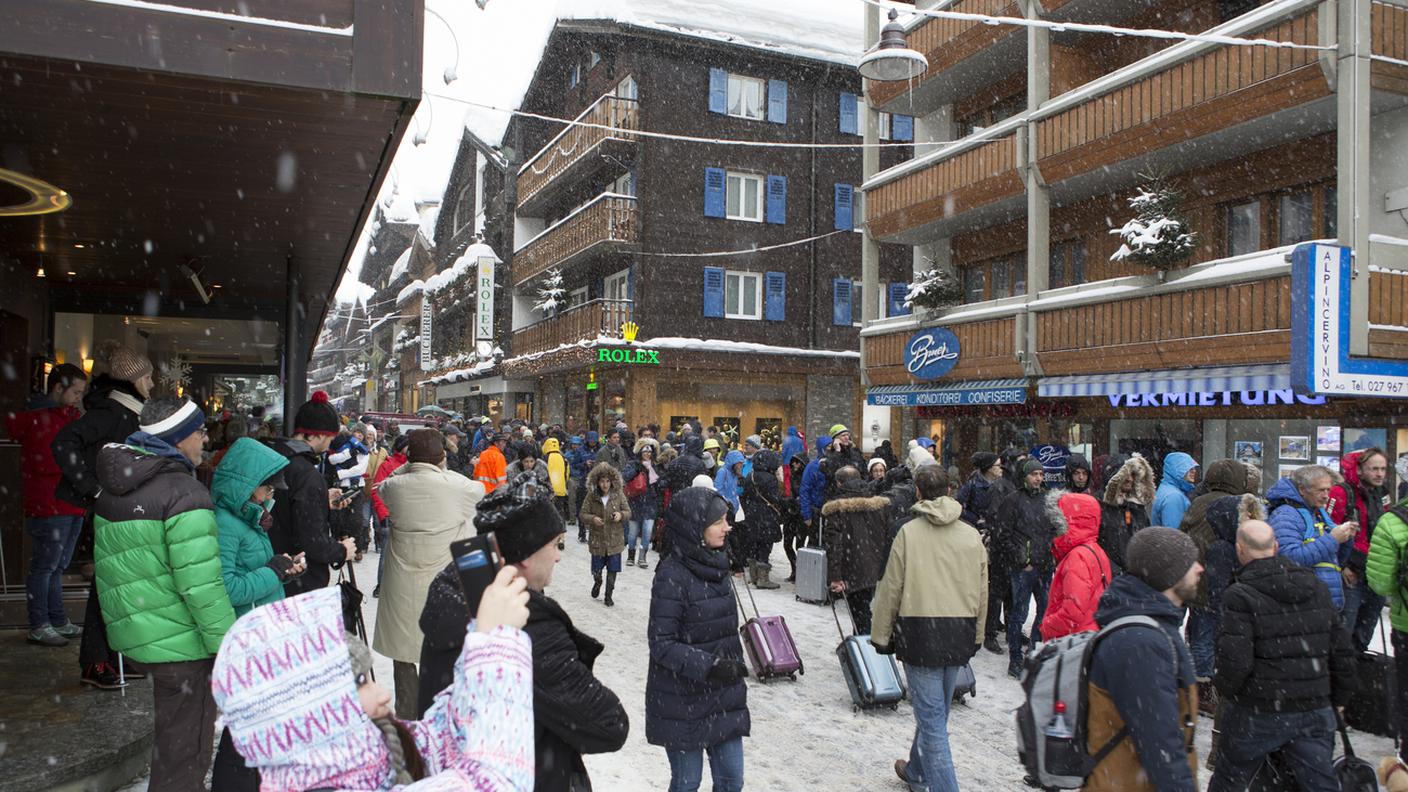 La località vallesana è già rimasta isolata, a causa delle intense nevicate, in più occasioni