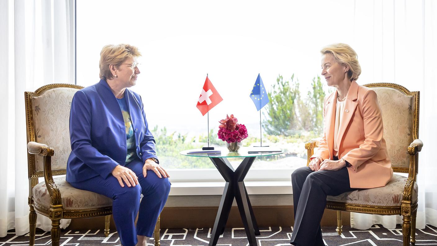 Viola Amherd e Ursula von der Leyen