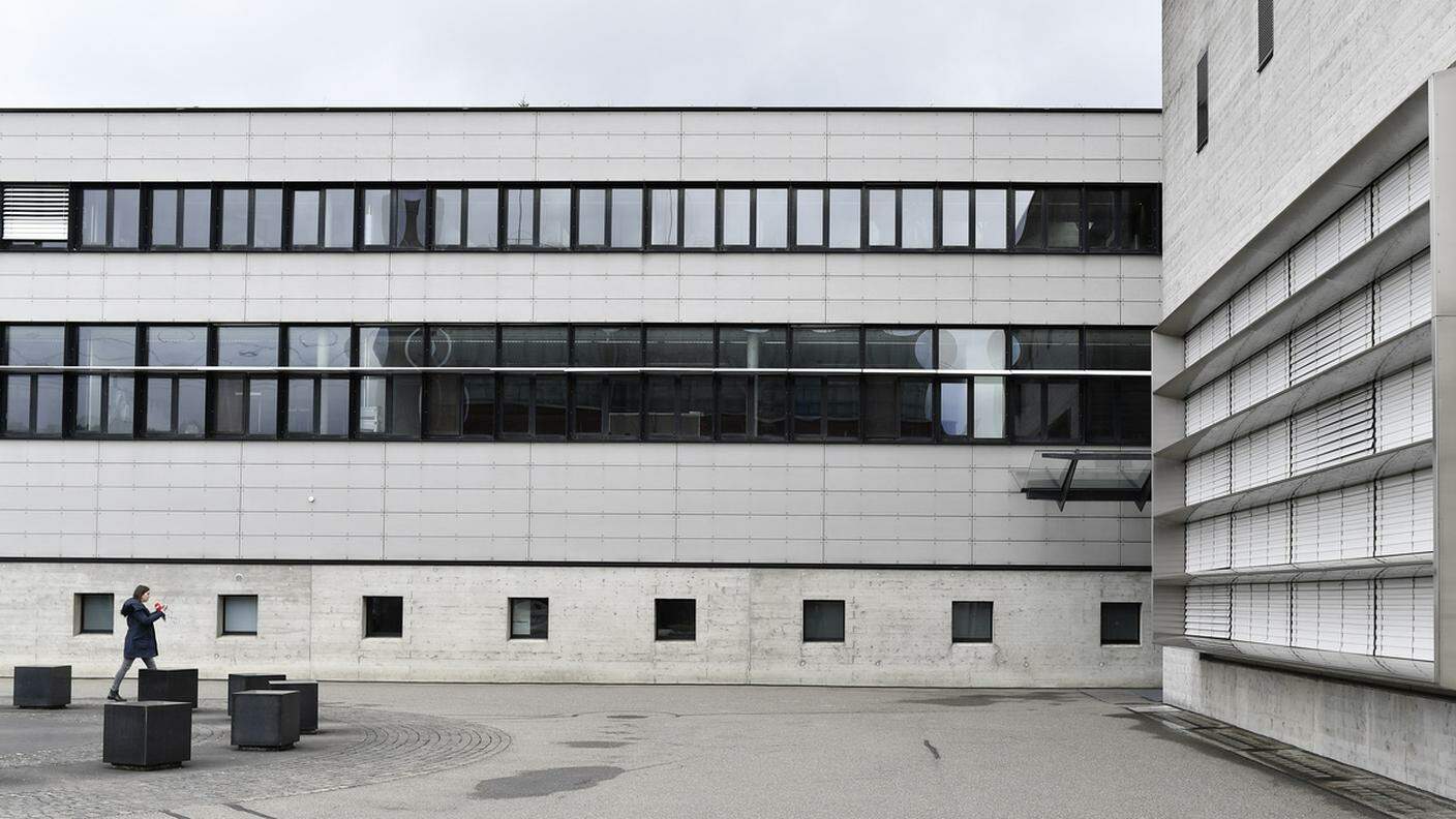 L'edificio nel canton Argovia dove si tiene il processo al pluriomicida di Rupperswil