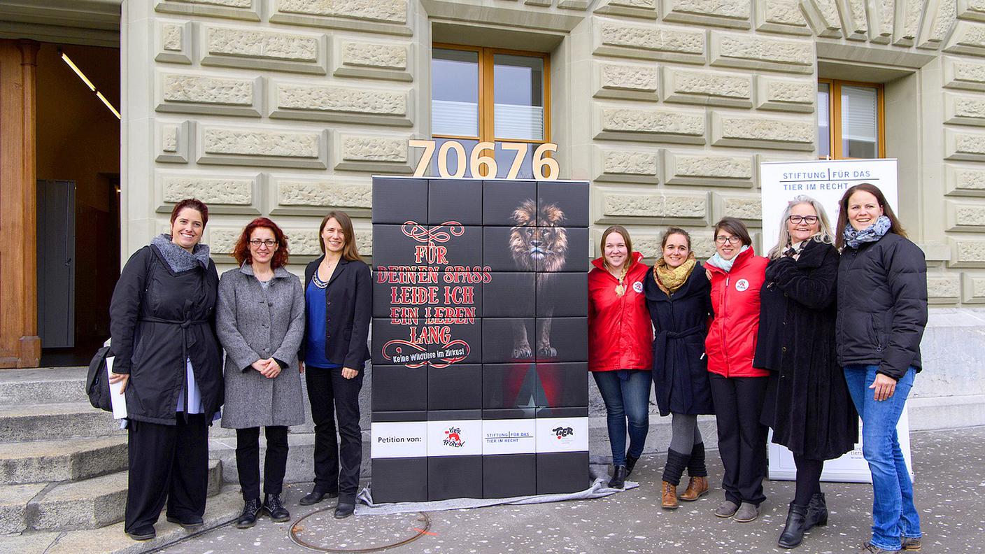 I promotori sono l'organizzazione Pro Tier, la fondazione Tier im Recht e Quattro Zampe