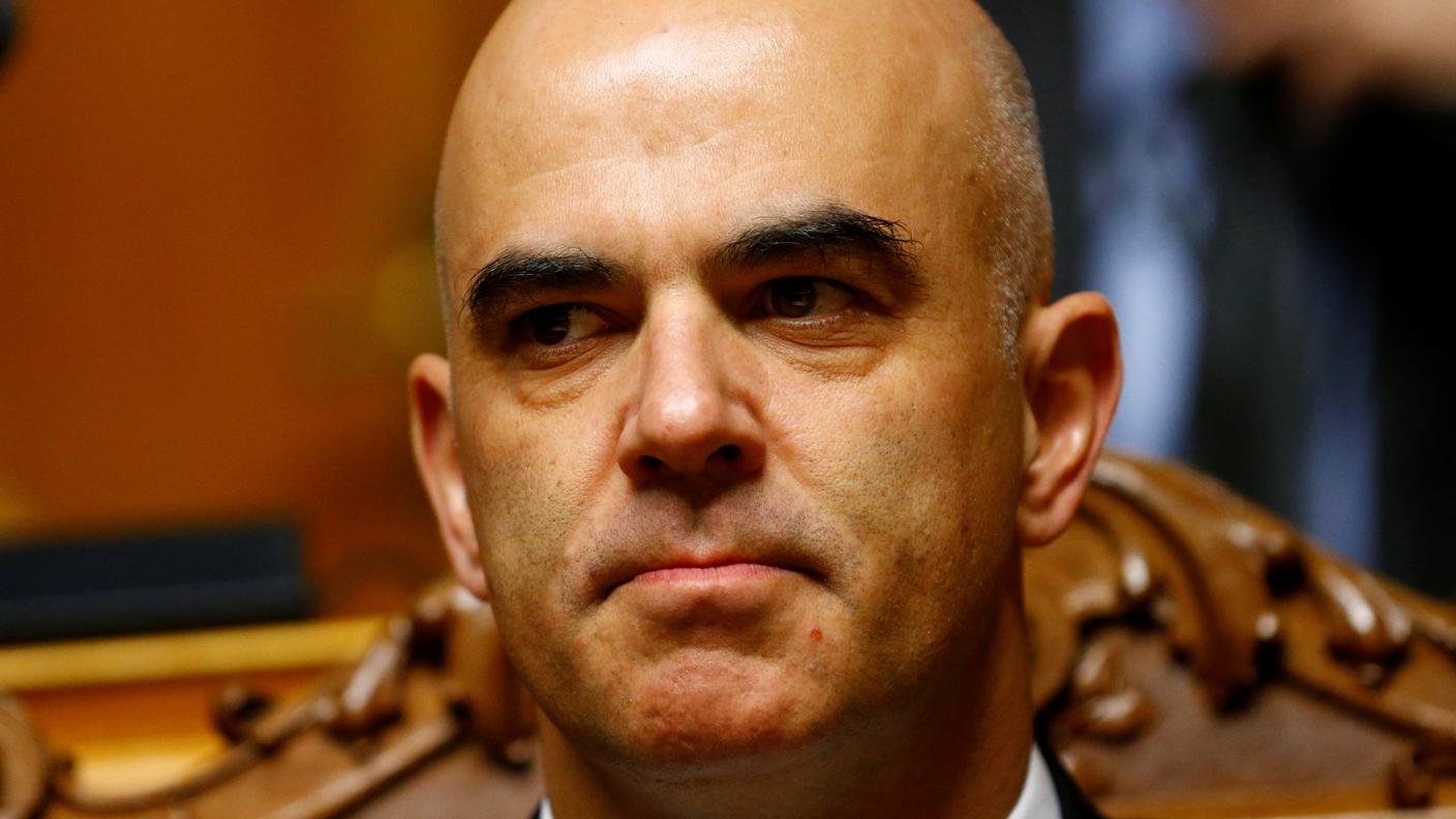 Il presidente della Confederazione Alain Berset