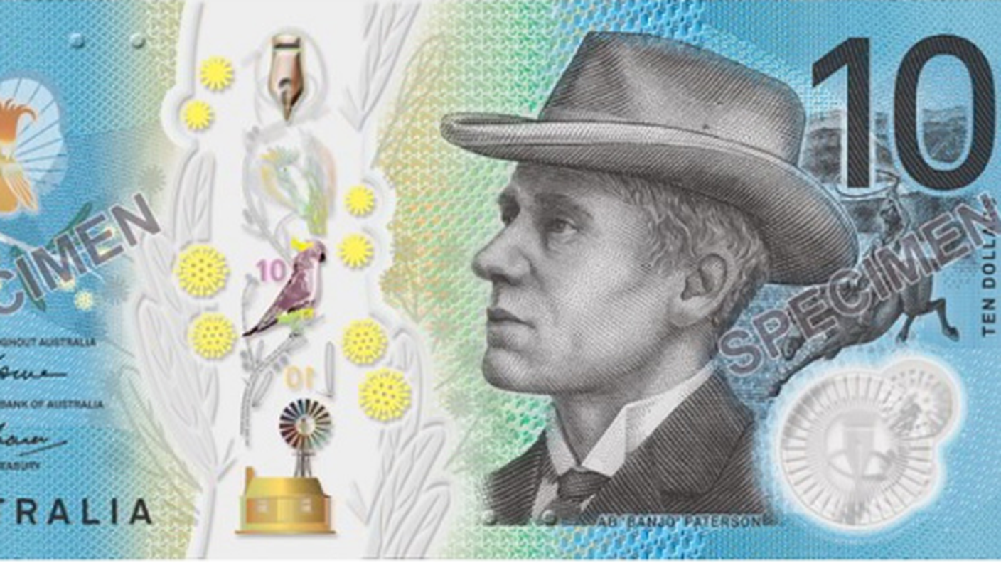 Banconota da 10 dollari australiana