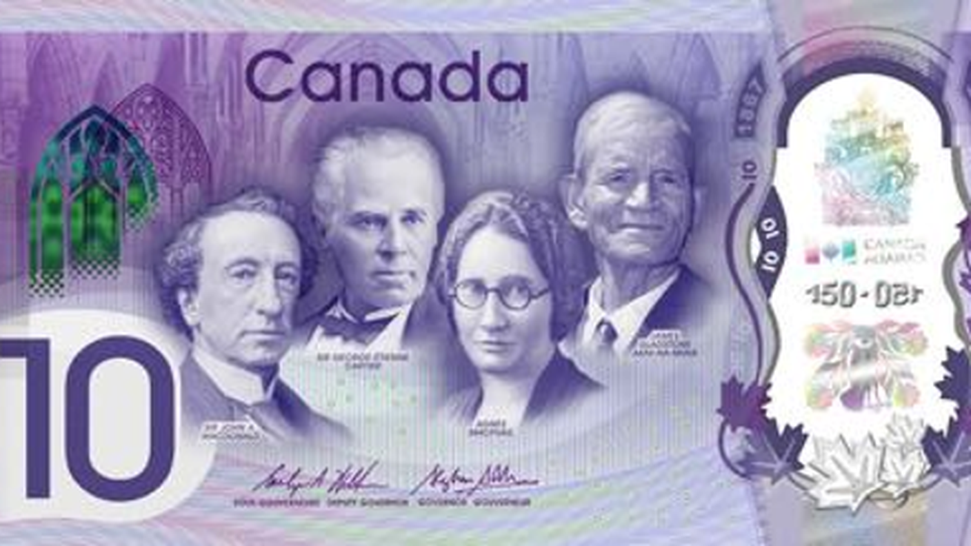 Banconota da 10 dollari canadese