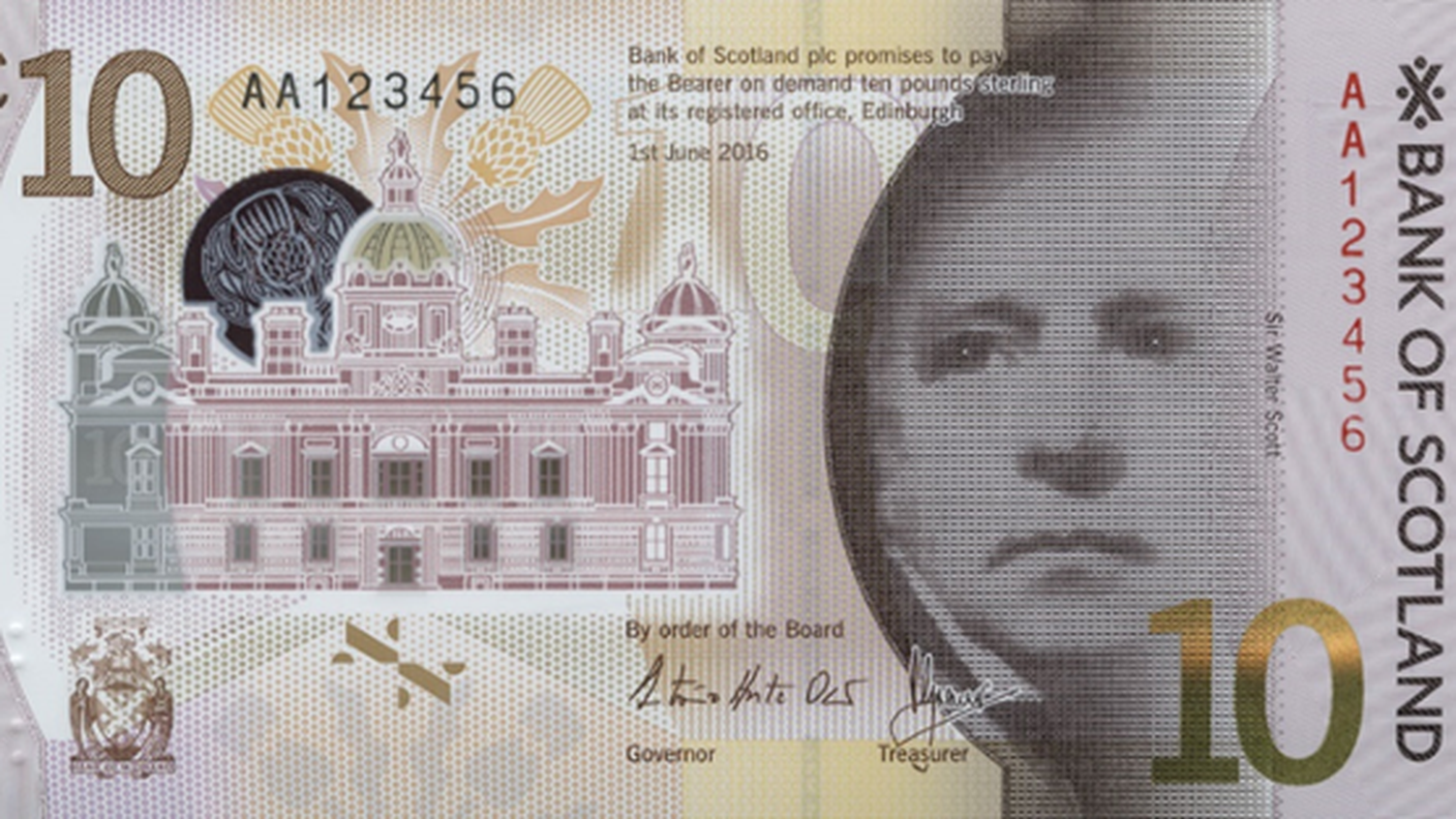 Banconota da 10 pound scozzese (Bank of Scotland)