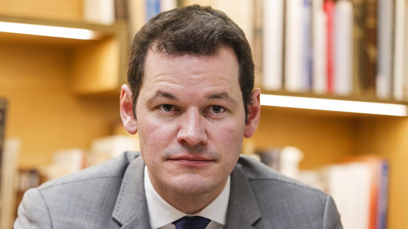 Il consigliere di Stato uscente Pierre Maudet: in testa ai sondaggi in vista del voto