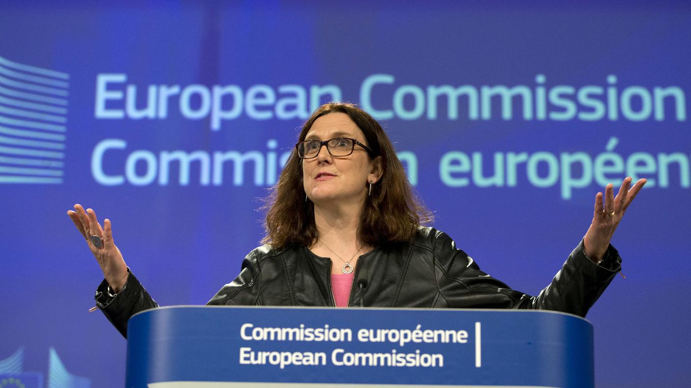 Colloquio proficuo con la commissaria per il commercio Malmström