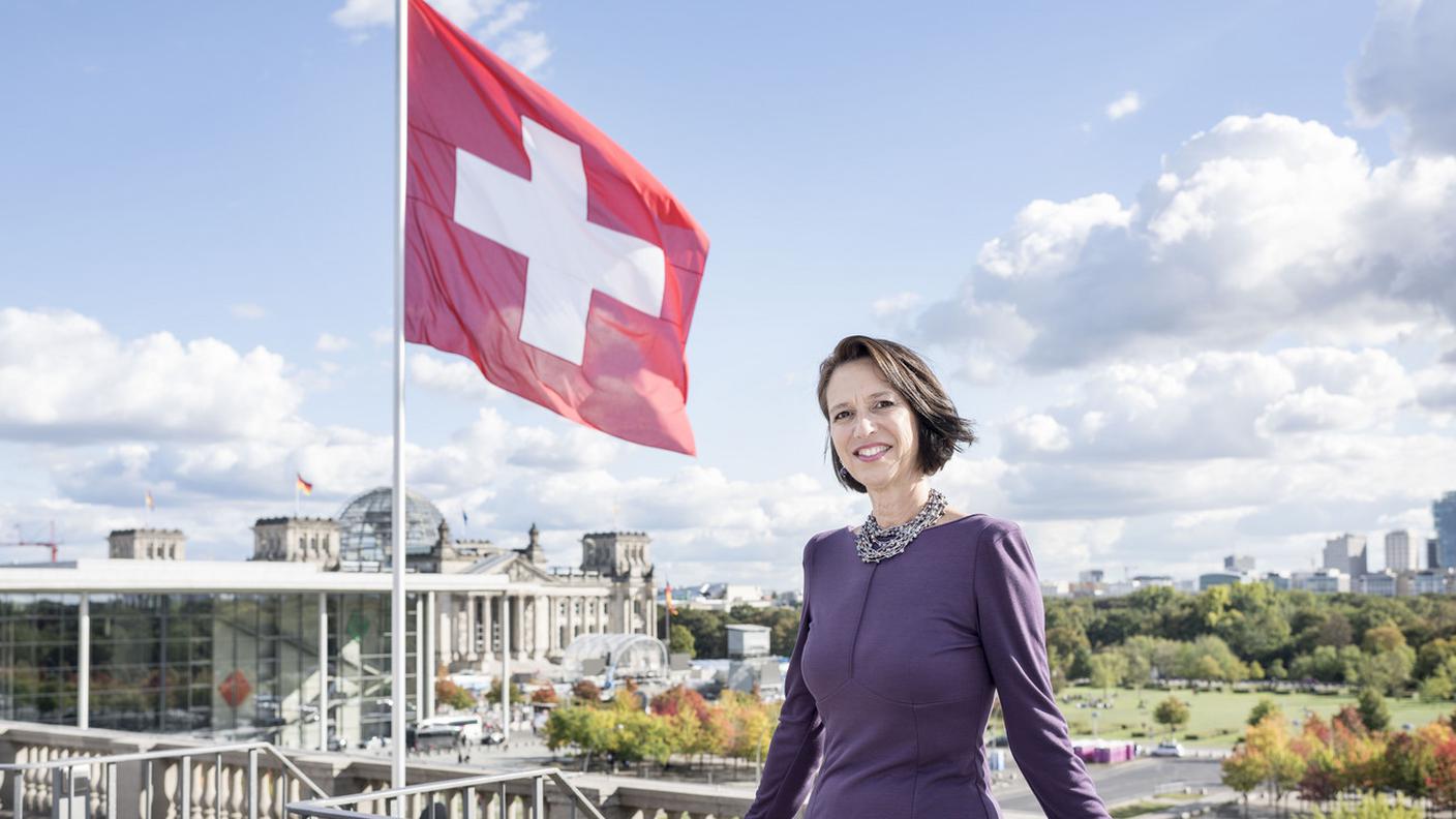 Christine Schraner Burgener nel 2015 all'ambasciata svizzera di Berlino