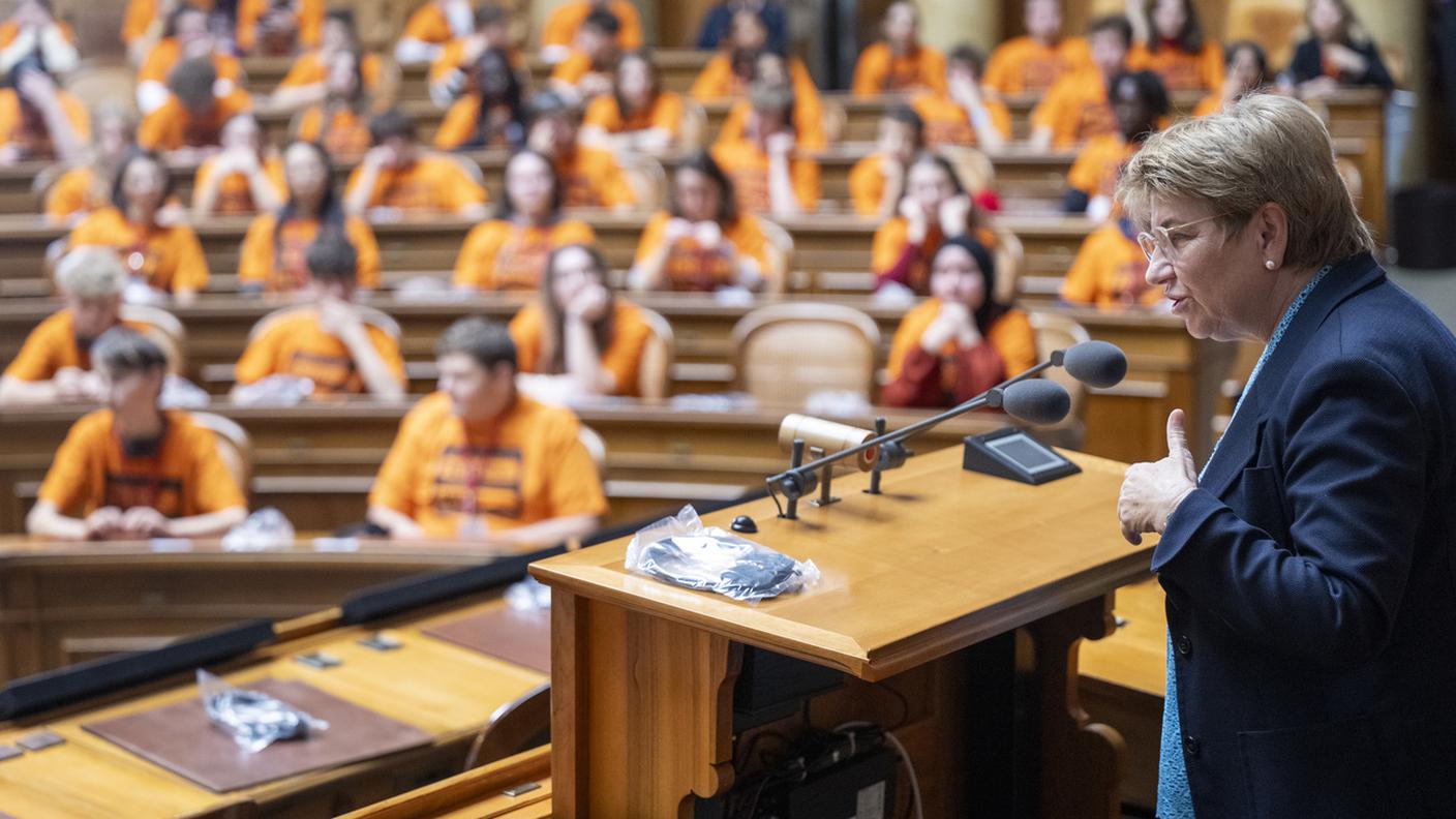 viola amherd sessione giovani