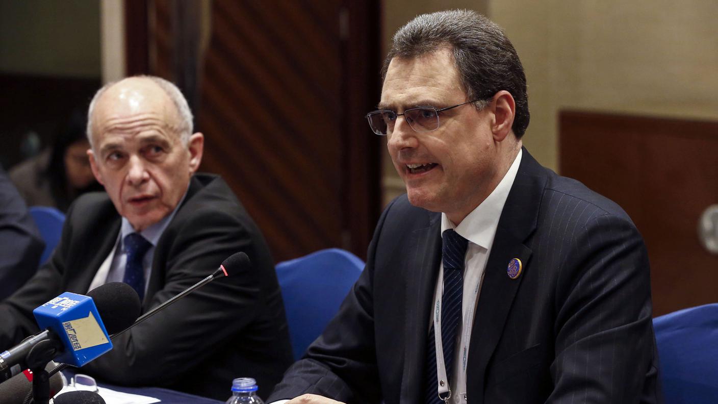 Maurer e Jordan hanno partecipato al battesimo