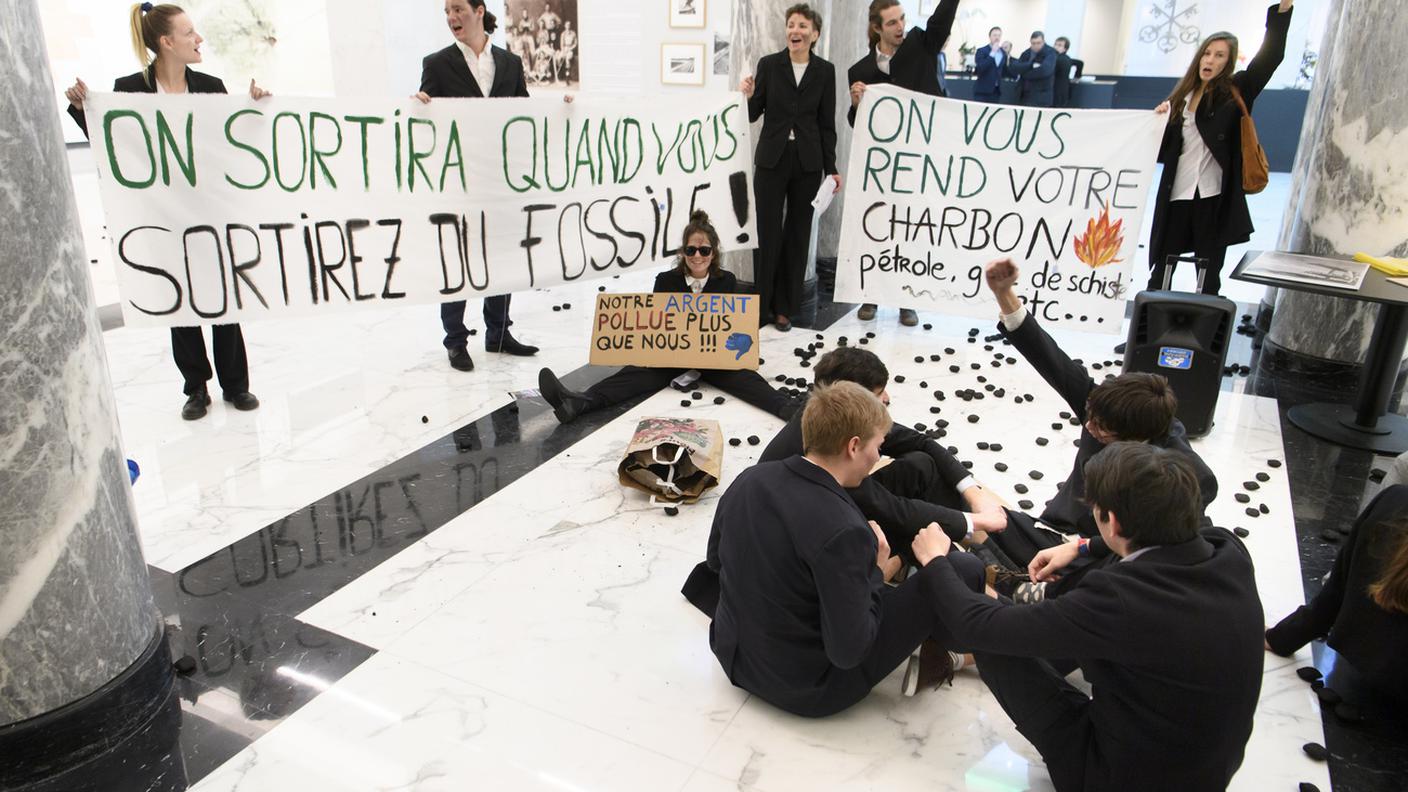 Attivisti climatici la spuntano contro procura e UBS